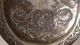 Antique 18c Islamic Persian Tinned Engraived Copper Tray And Ewer Hinting Scene Middle East photo 6