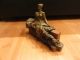 Russian Exclusive Bronze Figure Wife Cossack Author ' S Work 
