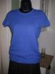 C By Bloomingdales Cashmere Scoop Neck Short Sleeve Sweater,  Xs Periwinkle Blue Other photo 1