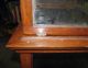 Antique Five Foot Showcase Display With Beaded Trim Display Cases photo 10