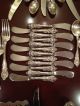 Wallace Sir Christopher 104 Piece Set Sterling Silver Flatware Service For 12 Flatware & Silverware photo 6