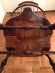 Antique Rush Seat Windsor Arm - Chair Bowback Brace Back Wood Bow Nichols & Stone Unknown photo 5