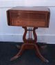 Vintage Antique Old Duncan Phyfe Claw Feet Drop Leaf Side Nightstand - Needs Tlc Unknown photo 2