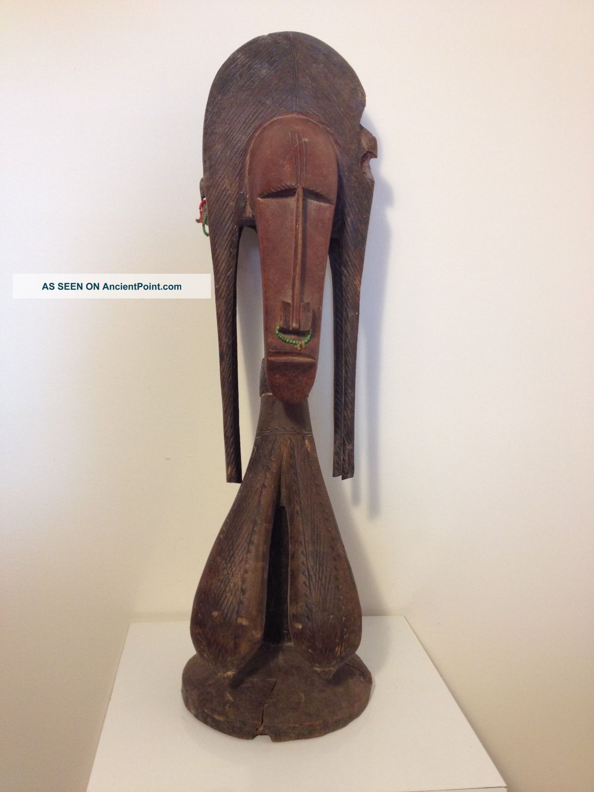 Fine African Bamana Maternity Figure Sculptures & Statues photo