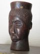 Antique Carved Kuba Palm - Wine Cup,  Congo Sculptures & Statues photo 2