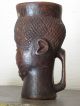 Antique Carved Kuba Palm - Wine Cup,  Congo Sculptures & Statues photo 4