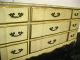 Vintage Kent Coffey French Provincial Dixie Style Maple Dresser 9 Drawers Post-1950 photo 3