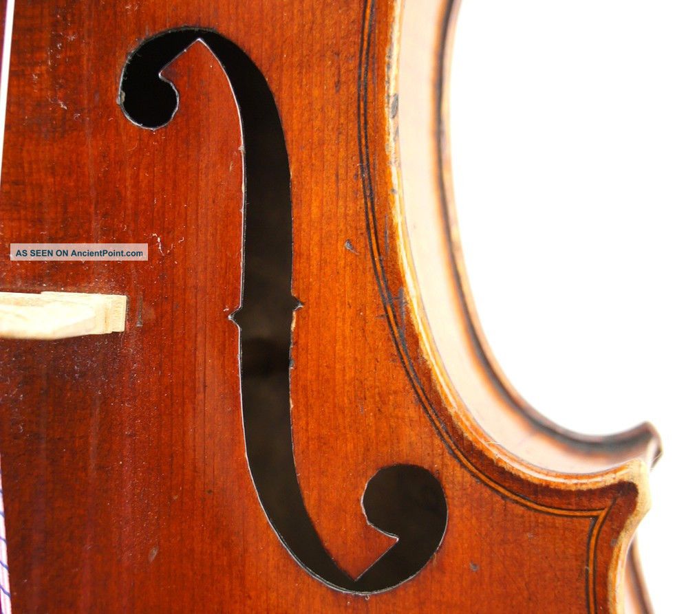 Gorgeous Antique French Viola, ,  Ready - To - Play,  C.  1890 String photo