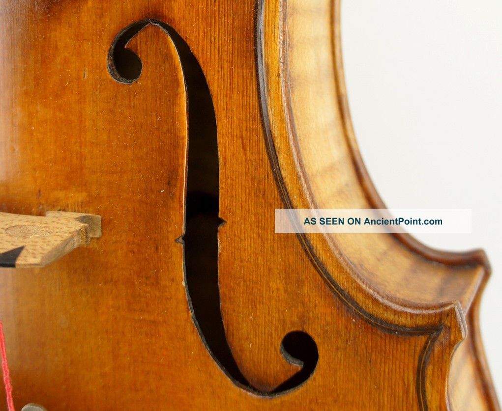 Very Interesting, ,  Handmade Antique Violin - C.  1909, String photo