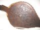 Antique English Carved Wood Bellows Lion & Unicorn Crest W/brass Serpent ' S Head Other photo 3