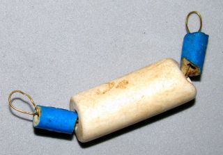 Mitry Ancient Nubian,  Faience Egyptian Beads 1550bc Rare Philip Mitry Collection photo