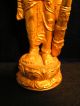 Magnificent Gold Statue Of Siva,  14th Century Eastern Java,  Indonesia Statues photo 10