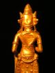 Magnificent Gold Statue Of Siva,  14th Century Eastern Java,  Indonesia Statues photo 5