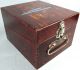Antique Dovetail Box Vintage Monarch Marking System Dial A Pricer Pitney Bowes Boxes photo 2