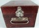Antique Dovetail Box Vintage Monarch Marking System Dial A Pricer Pitney Bowes Boxes photo 4