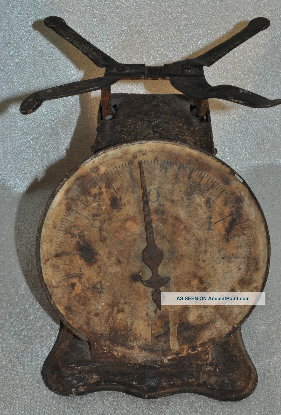 Antique Primitive Scale - Enders? Columbia? American Family? Early 1900 ' S 6 Pound Scales photo