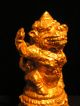 Magnificent Gold Statue Of A Lion 14th Century Eastern Java,  Indonesia Statues photo 8