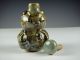 Vintage Chinese Pottery Snuff Bottle Snuff Bottles photo 6