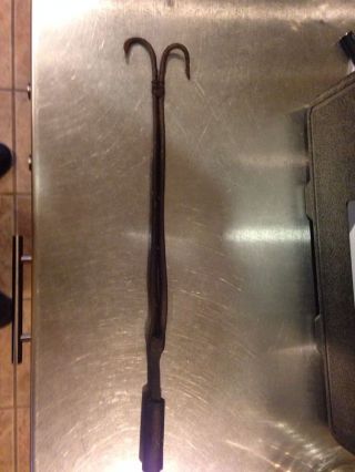 Antique Primitive Iron Fish Snagging Tool photo