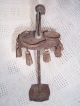 African Hand Forged Iron Dogon Nommo Staff Sculptures & Statues photo 2