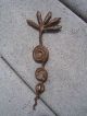 African Gan Five Headed Bronze Snake Amulet Jewelry photo 2