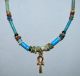 Mitry Collection Ancient Egyptian Beads,  Ankh Pendant Gold On Sterling W Papers Egyptian photo 1