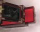 Antique Asian Wooden Jewelry Make Up Box Boxes photo 3