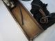 Antique Accoson Sphygmomanometer Blood Pressure Meter - Wooden Box Other photo 4