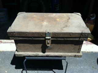 Vanderman 1897 Strong Box Chest photo