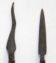 2 X Old Small Kris Keris Tombak Spear Magic Jimat Dagger Amulet Blade Dukun Pacific Islands & Oceania photo 3