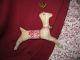 Reindeer Ornies,  Primitive,  Stained,  Sugared Primitives photo 3
