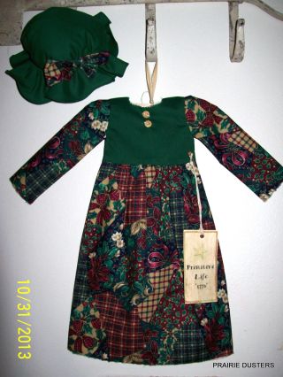 Christmas Folkart Decor Prairie Doll Dress Grungy Primitive Peg Board Cupboard photo