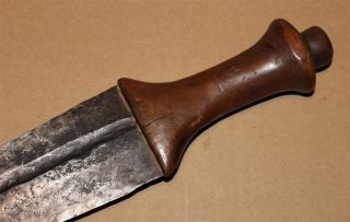Congo Old African Knife Ancien Couteau Lunda Kongo Africa D ' Afrique Kongo Zwaard photo