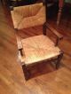 Antique Country Wicker & Wood Chair Set - 8 Total 1900-1950 photo 2
