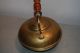 Scottish Teddy Kettle James Clews Birmingham Jc/b Footed Brass Glass Handle Metalware photo 6