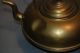 Scottish Teddy Kettle James Clews Birmingham Jc/b Footed Brass Glass Handle Metalware photo 8