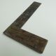 3 Antique Carpenters Tools Saw,  Square,  Hammer Farm Hand Tool Primitives photo 1