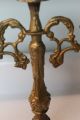 Brass Neo Classic Candleabra 12 In Tall By 8 In Widest Diameter Chandeliers, Fixtures, Sconces photo 1