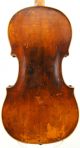 Old,  Antique 19th Century French Violin For Repair And Restoration - String photo 2