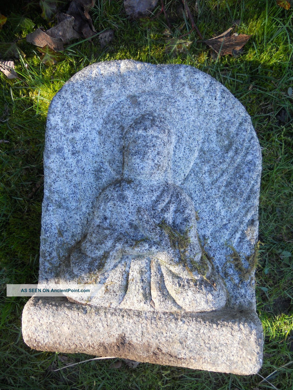 Joseon (chosun) Dynasty Granite Stone Buddha Korea photo