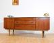 Long And Low Sleek Mid Century Teak Credenza/ Buffet/tv Console By Nathan.  Mcm Post-1950 photo 4