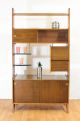Wow Retro Upright Drinks Cabinet/bar Or Room Divider.  Mid Century.  Vintage.  Mcm Post-1950 photo 2