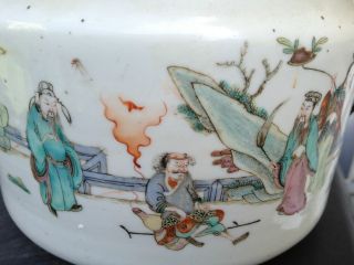 Antique Chinese Famille Rose Porcelain Warmer Bowl Kamcheng Nyonya?peranakan? photo