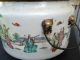 Antique Chinese Famille Rose Porcelain Warmer Bowl Kamcheng Nyonya?peranakan? Bowls photo 2