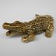 Power Holy Lucky Crocodile Statue / Thai Ancient Amulets / Alligator / Talisman Amulets photo 2