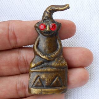 Ngang Tadaeng (red Eye) Cambodia Amulets / Makes A Charming / Very Rare photo