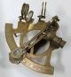 5 In Antiqued Brass Working Rack Pinon Sextant Item Sextants photo 5