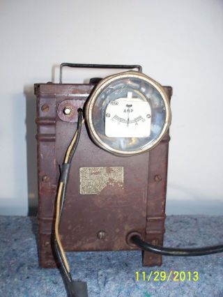 1930s Antique Automobile Westinghouse Rectigon Battery Charger.  Rare photo