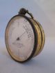 Antique Late 19 Century Pocket Brass Barometer J.  H Steward London Other photo 3