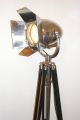 Vintage Film Lamp Industrial Antique Art Deco Silver Jielde Alessi Theatre Light Mid-Century Modernism photo 9